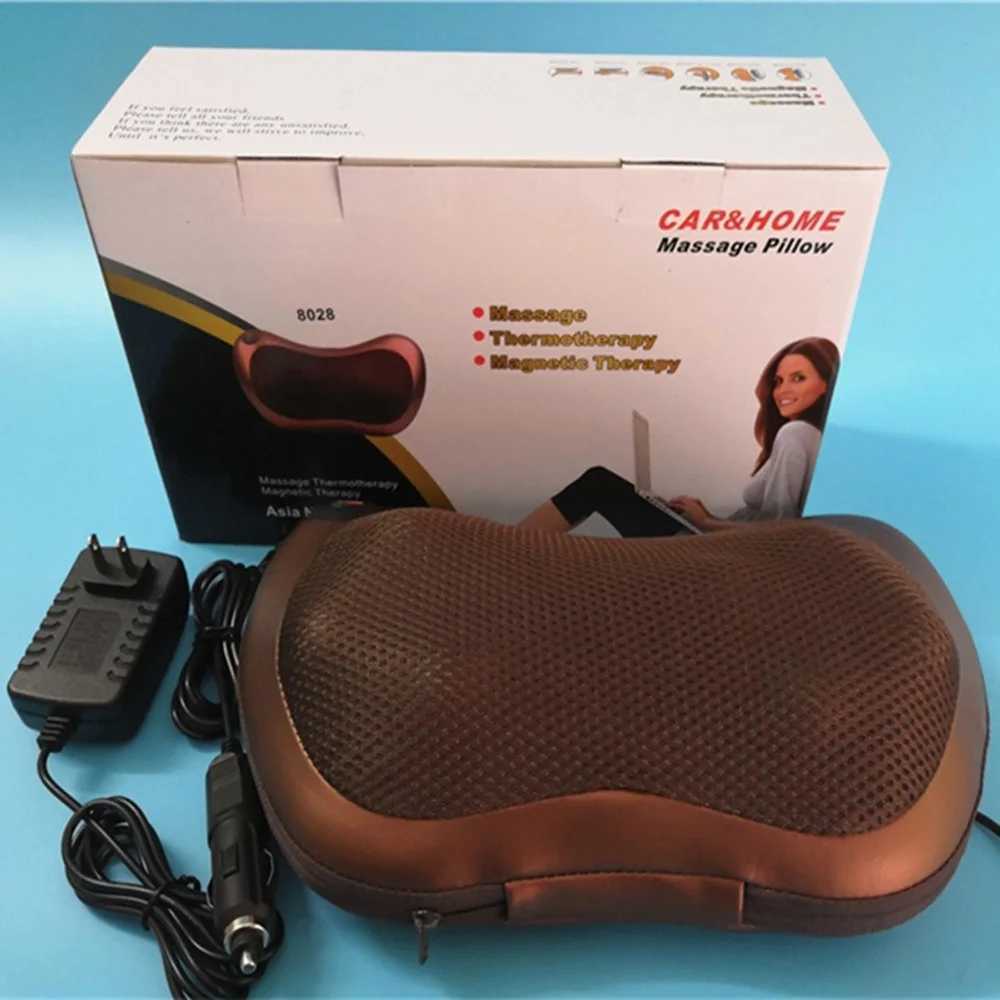 Electric massage shoulder and neck acupressure neck massage pillow W240819