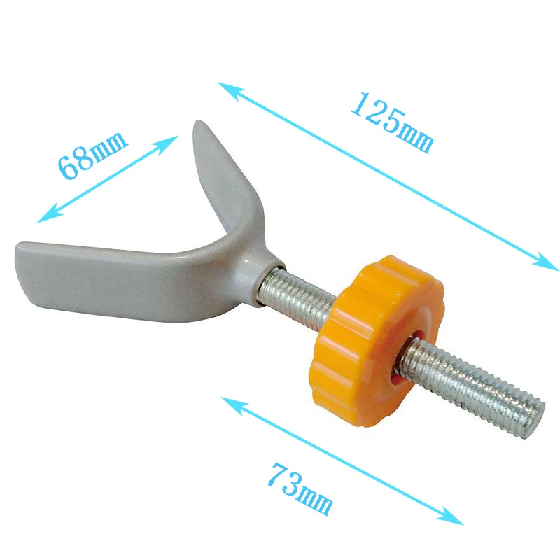 Easy Install Adapter Baby Pet Safety Gate Screw Bolt Stair Banister Threaded Y Spindle Rod Steel Core Fence Doorways