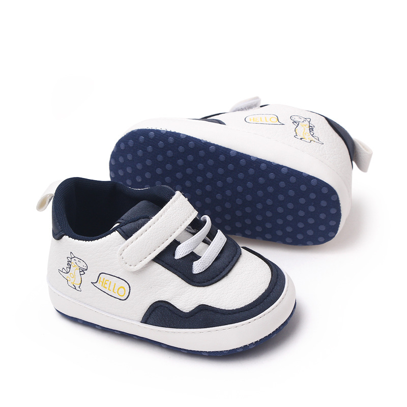 Baby Sport Shoes Sneakers Newborn Boys Girls Cartoon Letter Print First Walkers Cutefeet Infant Toddler Anti-slip Baby Pre-walkers Shoes