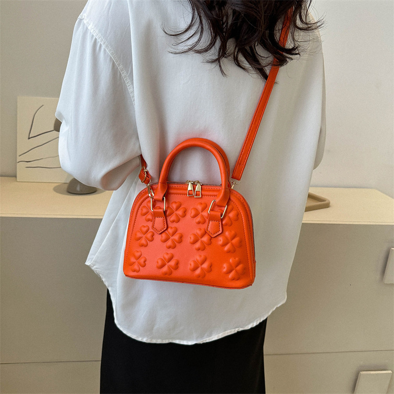 Shell for Women New Fashionable Simple Shoulder Diagonal Cross Bag Western Style Handbag