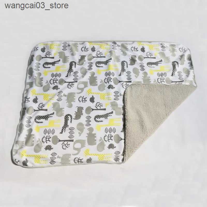 Blankets Swaddling Baby Blankets Newborn Fluffy Fleece Swaddle Wrap Cartoon Infant Baby Stroller Blankets Baby Bedding Cotton Quit Kids Sleep Cover L2