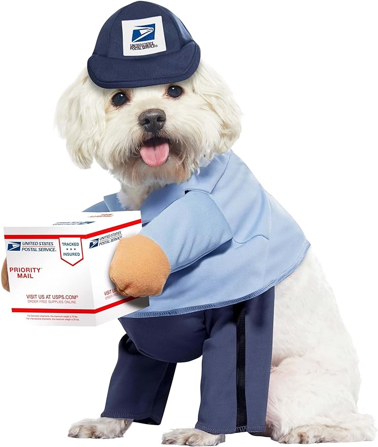 Pet Suppliers pet costume dogs Cats cosplay costume for Halloween Christmas Holiday party dress up cute pets Festival Dog Outfit Costumes Dog Mail Car