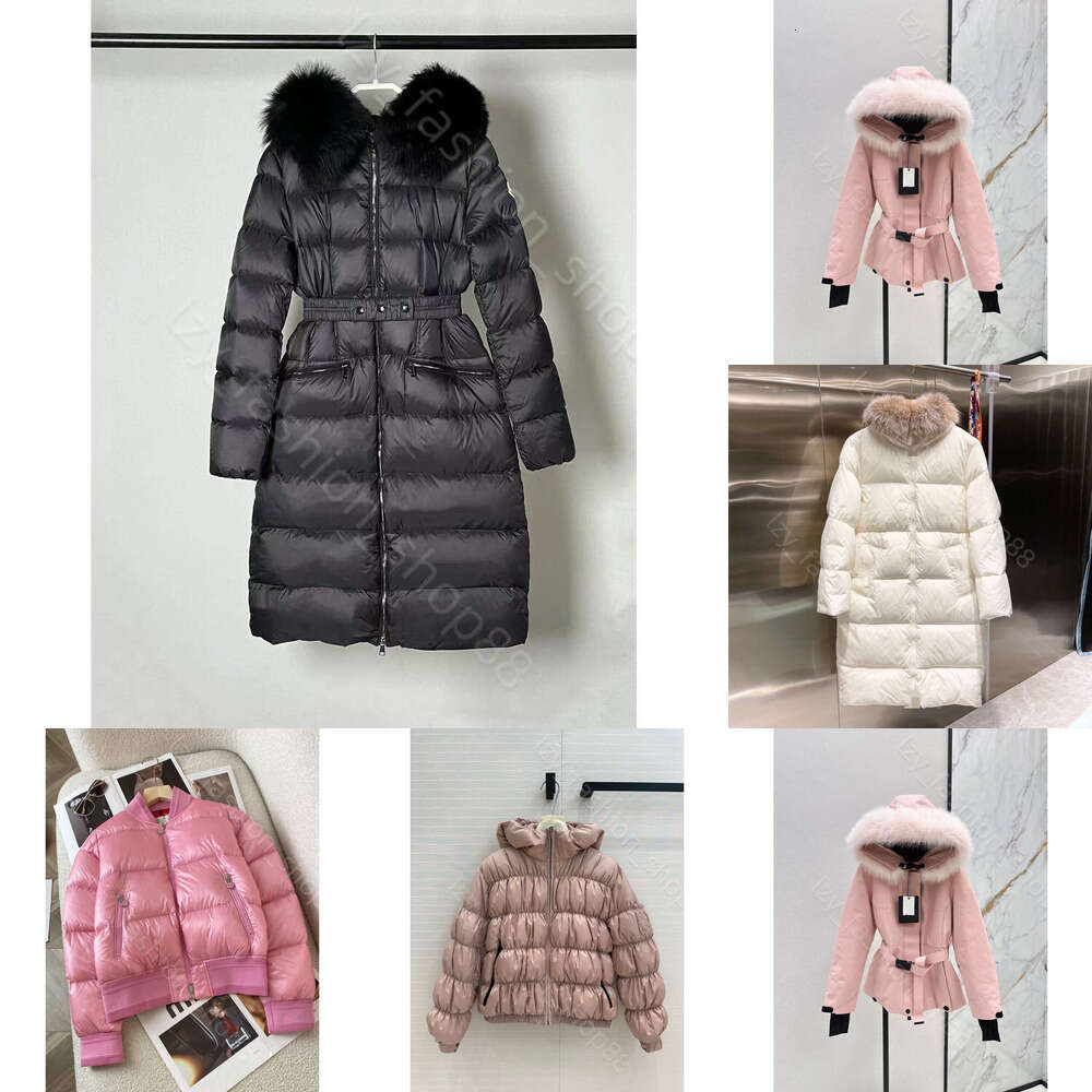 Women Down Designer Parkas Winter Coats fashion woMen Jackets for Woman Hooded Warm Coat Puffer Outwear Windshield Black White Blue Classic Luxury Brand Clothes 5A