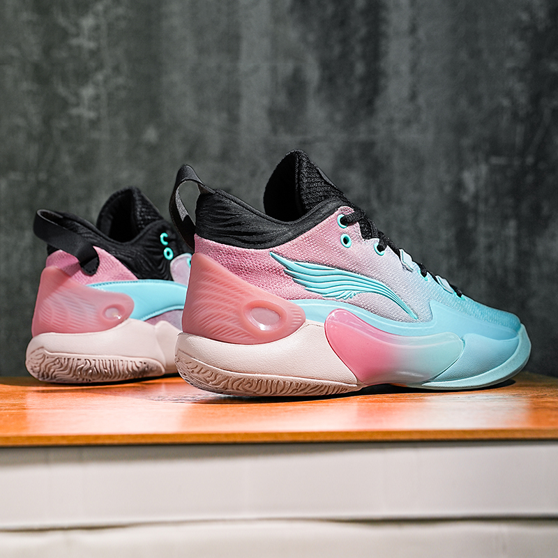 Anti-slip professional combat basketball shoes 2024 new youth students anti-slip breathable shock absorption sports shoes
