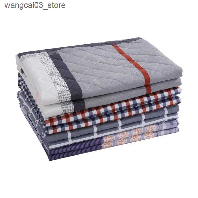 Blankets Swaddling Waterproof Washable Mattress Urine Mat Elder Incontinence Pad Bed Protector Adult Diaper Nappy Beding Sheet Cloth Breathable L24091