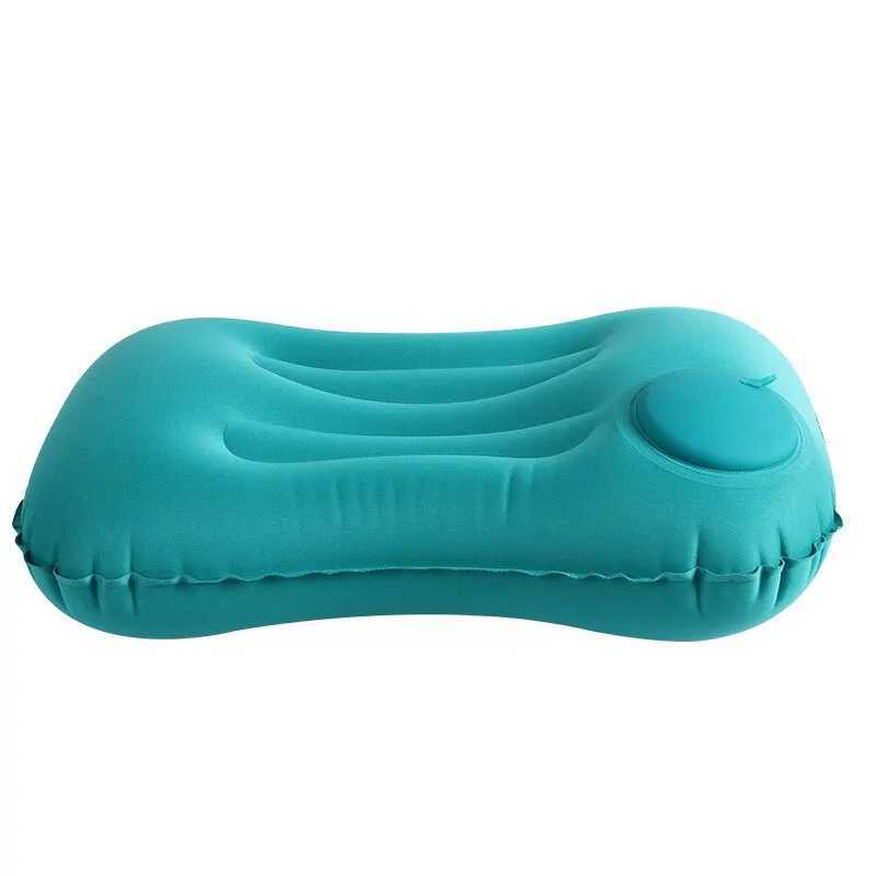 Pressure inflatable pillow portable outdoor travel pillow waist pillow neck protector inflatable U-shaped pillow W240819