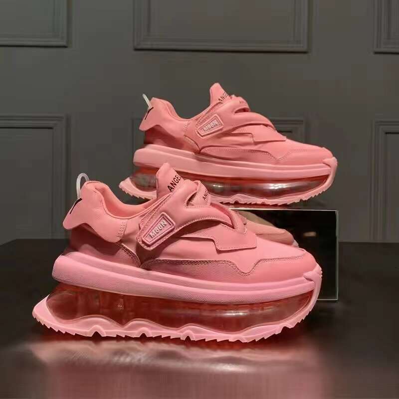 Women's Air-cushioned Green Damping Running Comfy Platform Shoes Brand Designer Sneakers for Women Perfume free shipping shoes