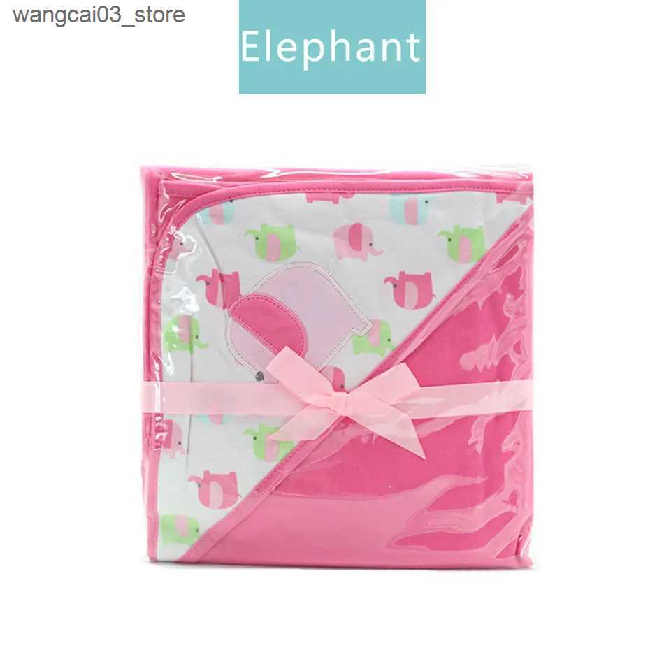 Blankets Swaddling Happyflute 1Pcs Baby Blanket 100% Cotton Infant Swaddle Stroller Wrap For Newborn Baby L240910