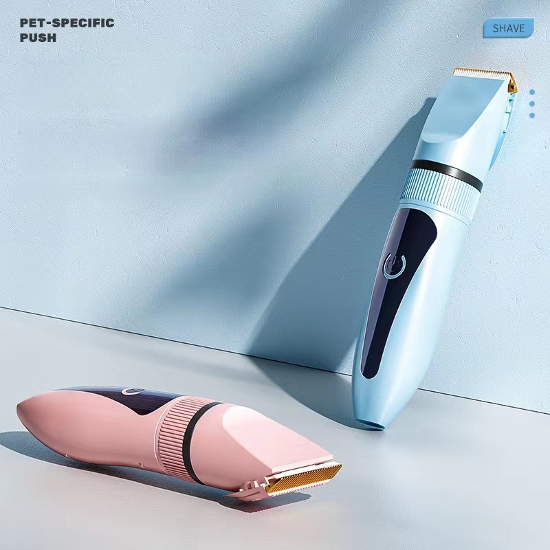 Dog Professional Hair Clipper Electrical Grooming Trimmer for Pets USB Rechargeable Shaver Low Decibel Animals Haircut Machine