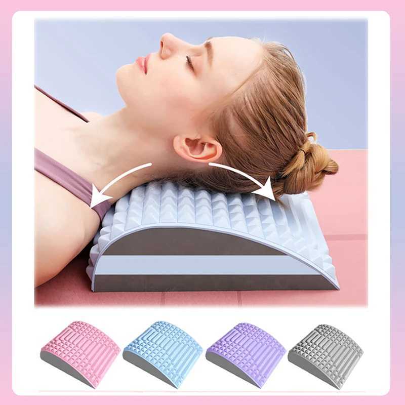 Back stretcher neck and waist support massager back stretcher for spinal correction posture corrector pain relief device W240819