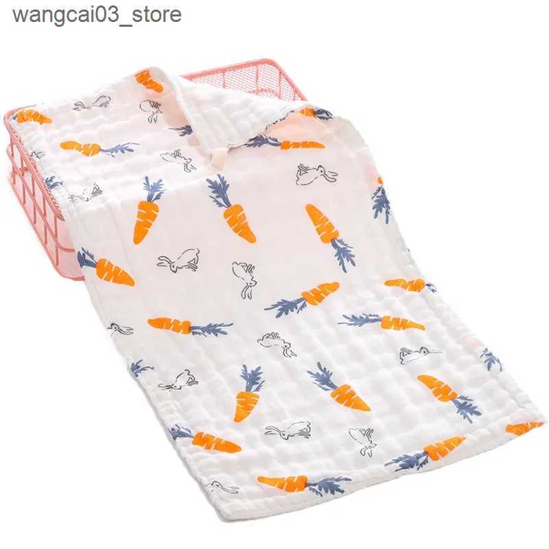Blankets Swaddling Baby Bath Towel Boy Girl 100% Cotton Baby Towel Blanket For Newborn Baby Bathrobe 6 Layers Gauze Washcloth Infant Swaddle L240910