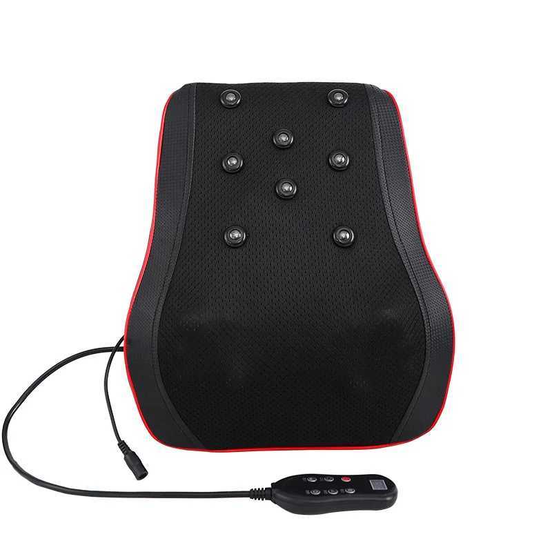Portable waist massager muscle relaxation heating method remote control massage pillow W240819