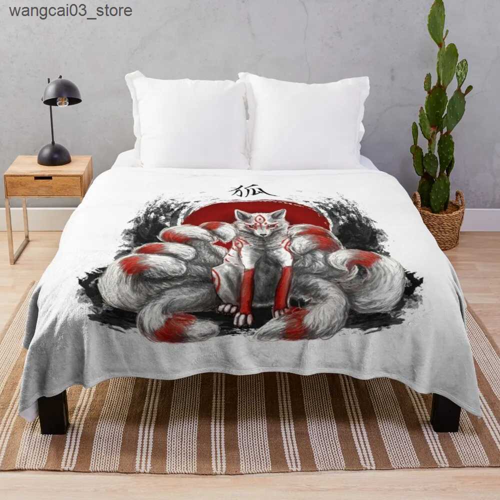 Blankets Swaddling Fox Blanket for Girls BoysCute Fox Throw Blankets for Kid Baby Nursery DecorSoft Plush Flannel Fleece Throw for Couch Bedding L2409