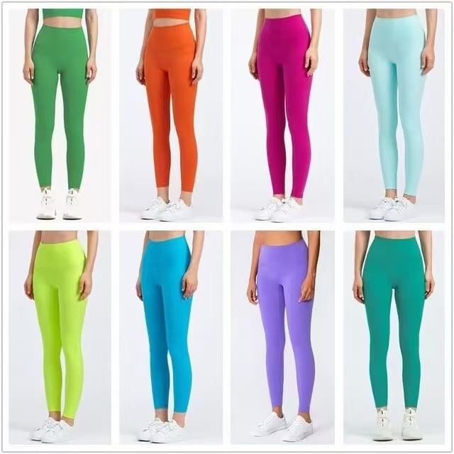 women Yoga pants align leggings Women Shorts Yoga Outfit Cropped pants Outfits Lady Sports Ladies Pants Exercise Fitness Girls Running Leggings slim f