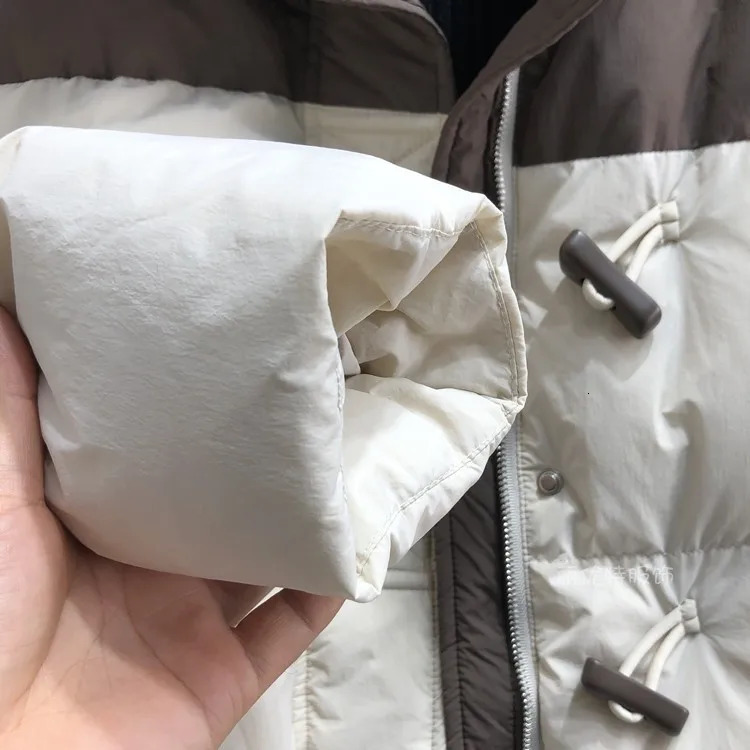 2024 Korean Winter Puffer Parkas Down Cotton Coat Casual Warm Jacket Short Female Outwear Fashion Loose Parka 240930