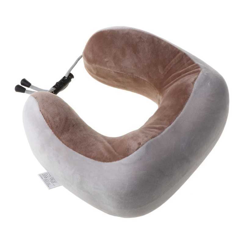 Car U-shaped electric massage pillow multifunctional Cervical Vertebra massager heated neck protector massage direct delivery W240819