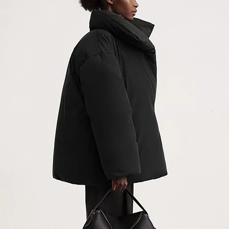 Womens loose jacket fashionable casual top high-quality warmth autumn and winter y2k 241009