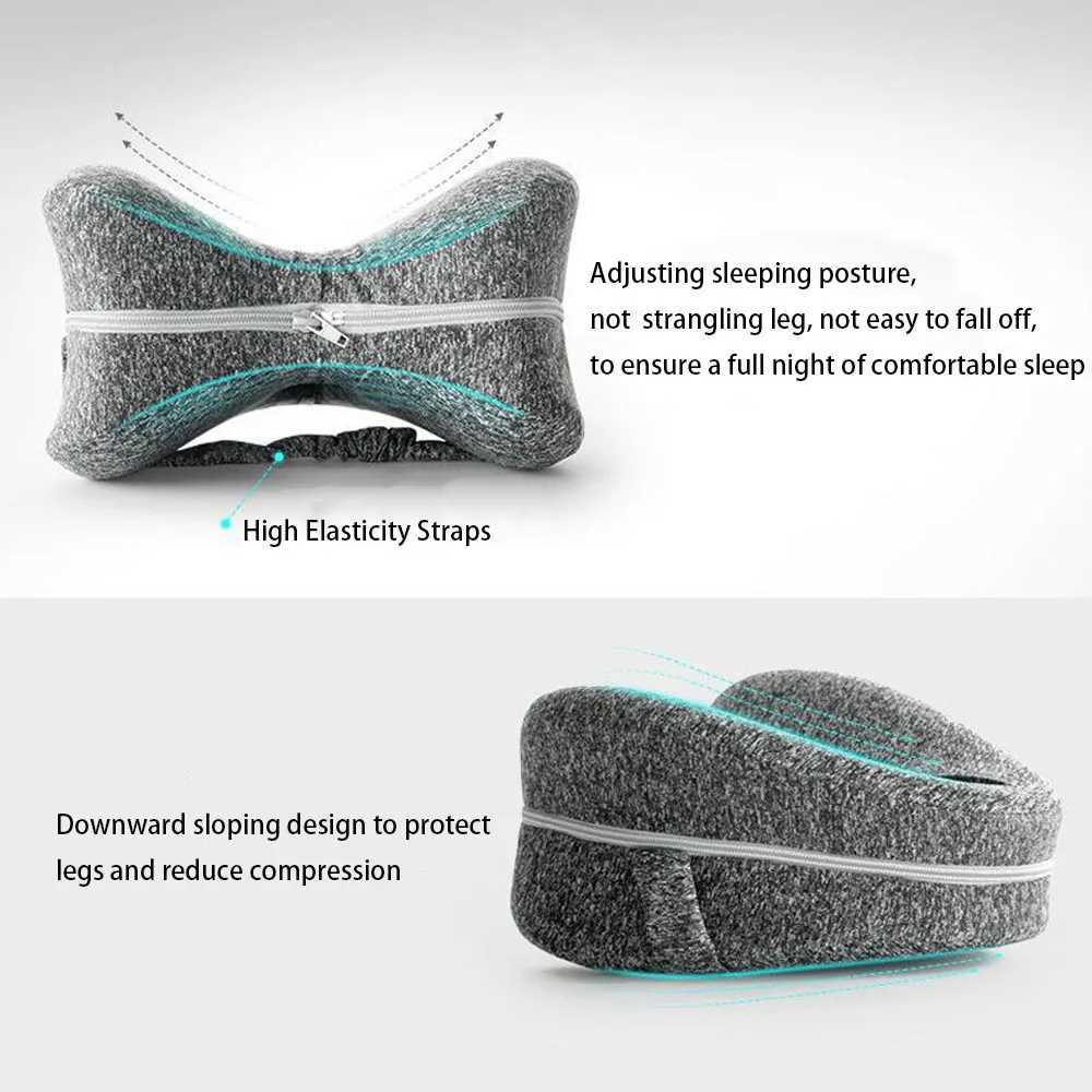 Memory foam leg pillow for adjusting sleep posture foot pad for use on the back buttocks legs knees and for pregnant women to relax their legs W240819