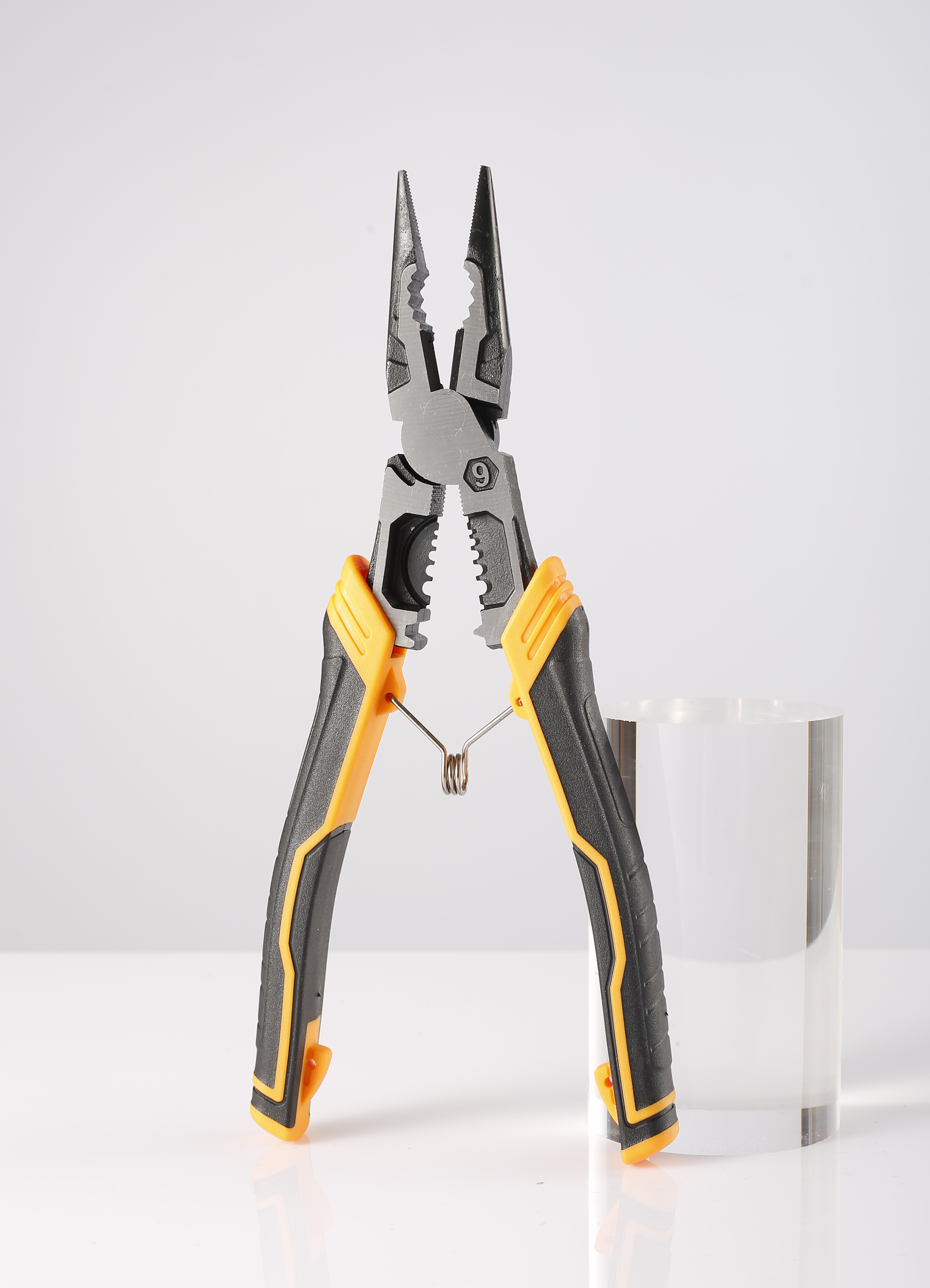 Multi functional 9-inch embossing pliers