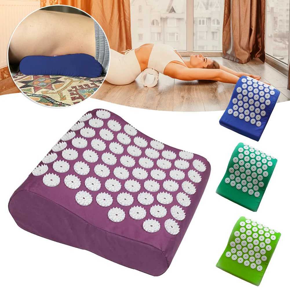 Home Massage Pillow Soft and Comfortable Neck Pain Back Pain DeeRelaxation Acupuncture Relieves Stress Home Office Massage Pillow W240819