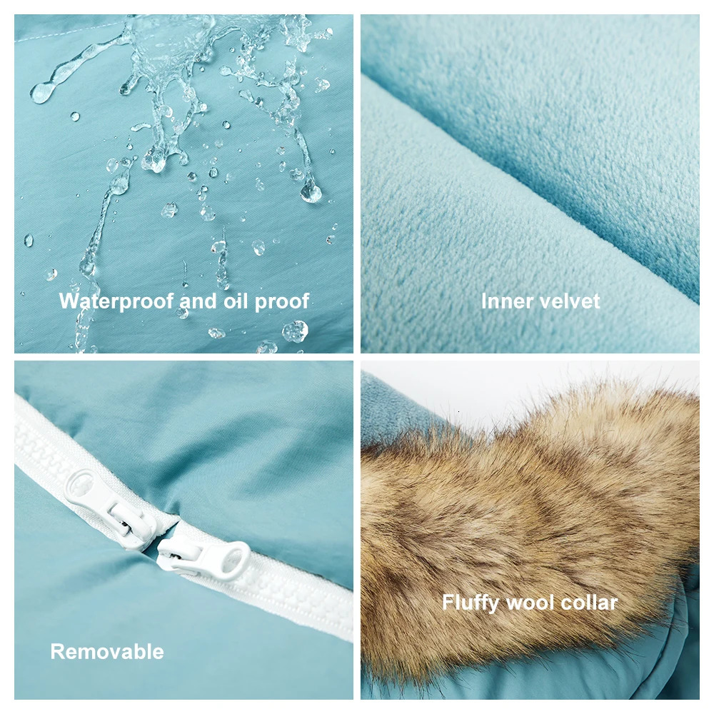 0-36 months baby stroller foot pad detachable winter warm thick envelope used for exhaust universal Pram baby stroller accessories 240925