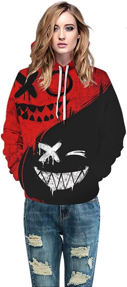 Hoodie for Mens Womens Unisex 3D Novelty Hoodies Graphic PrintPockets Graphic Hoodies sweatshirt Pullover Long Sleeve trend