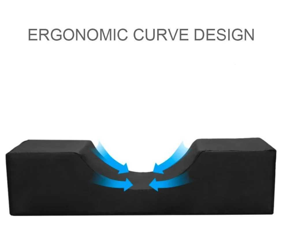 1 black eyelash pillow U-shaped pillow used as an auxiliary tool for operating table beauty salons particularly durable and washable W240819