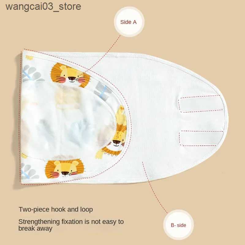Blankets Swaddling Simple Baby Kids For Babies Quilt Cloth Swaddle Blanket Thick Warmer Boys Girls Wrap Warm Sleeping Newborn Bath Towel Gifts L240910