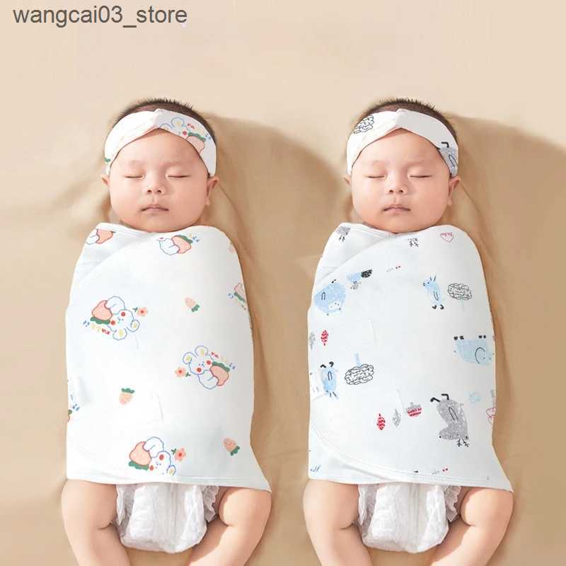 Blankets Swaddling Simple Baby Kids For Babies Quilt Cloth Swaddle Blanket Thick Warmer Boys Girls Wrap Warm Sleeping Newborn Bath Towel Gifts L240910