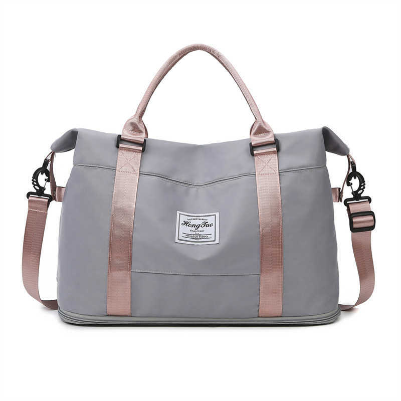 dry wet separation sports portable shoulder bag Yoga Fitness bag expandable travel bag 241015