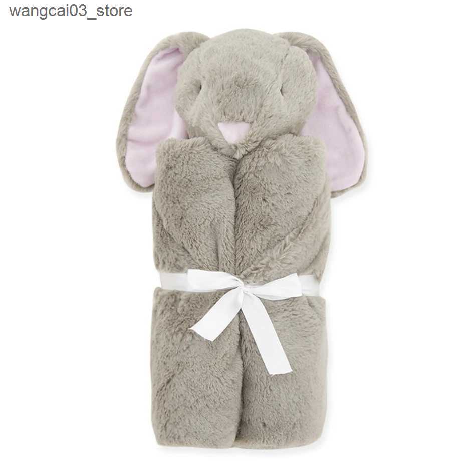 Blankets Swaddling KAVKAS Cute Newborn Baby Boys Girls Blankets Swaddle Wrap Ultra-Soft Fluffy Fleece Sleeping Cotton Soft Bedding Baby Stuff L240910