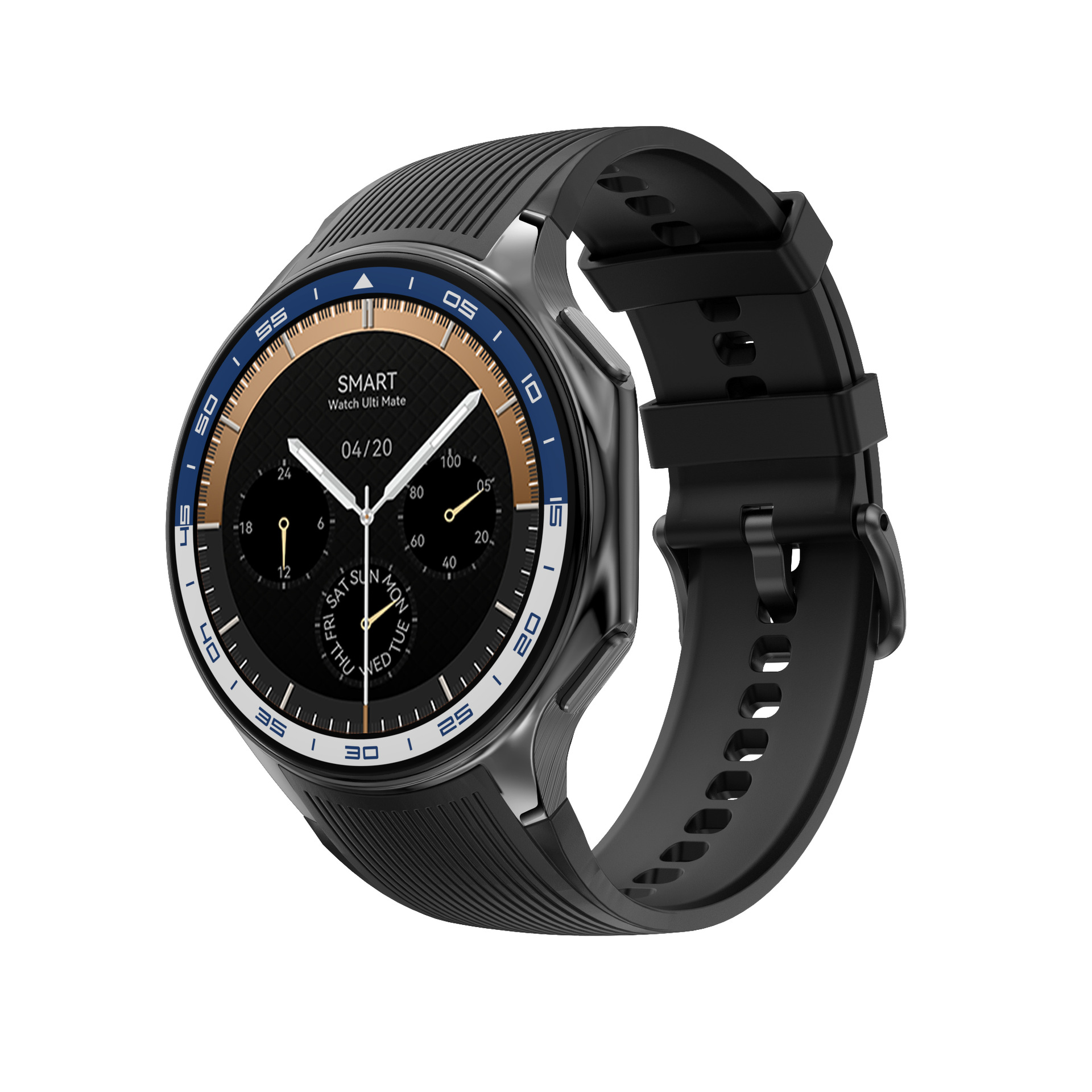 Dt watch x smartwatch rond écran bluetooth talk amoled 3d cound vision mecart high memor gps piste spory style sport