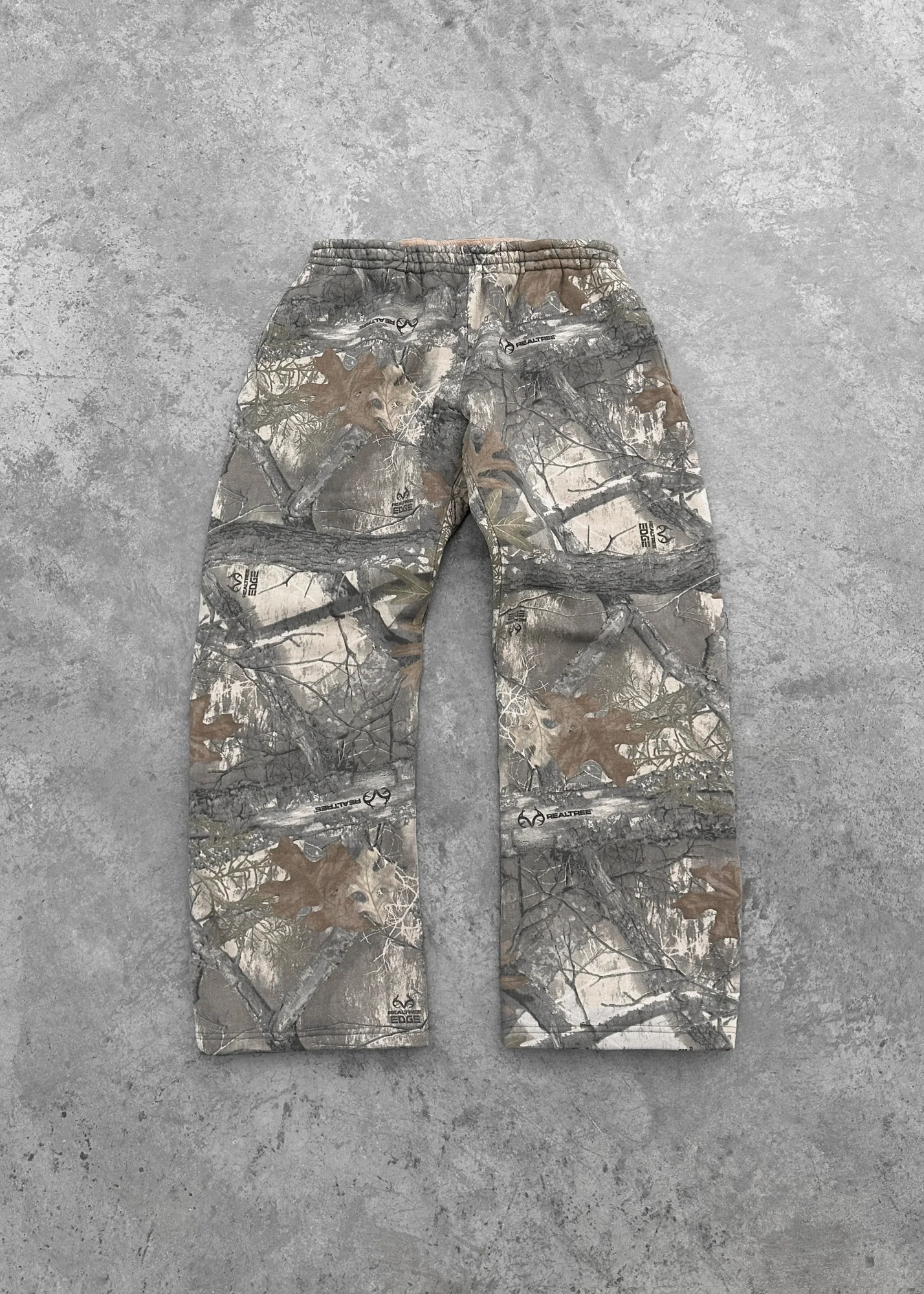 Y2K streetwear mens camouflage pattern printed street hip-hop sportswear mens oversized unisex casual camouflage loose pants 240930