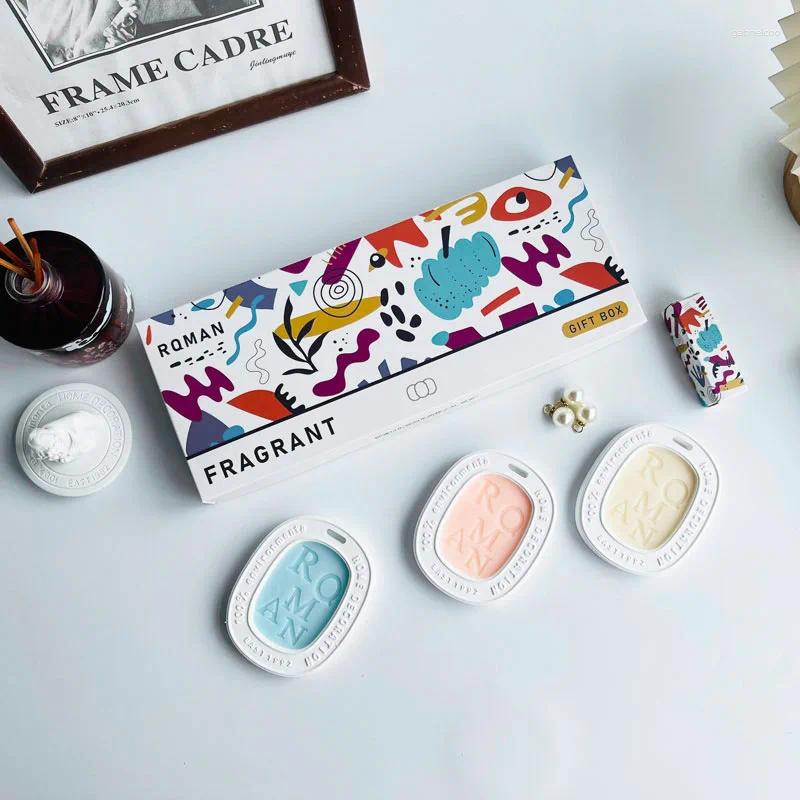 Candles Wardrobe Aromatherapy Three Pack Secret Pearl Home Indoor Fragrance Artifact Set With Hand Gift
