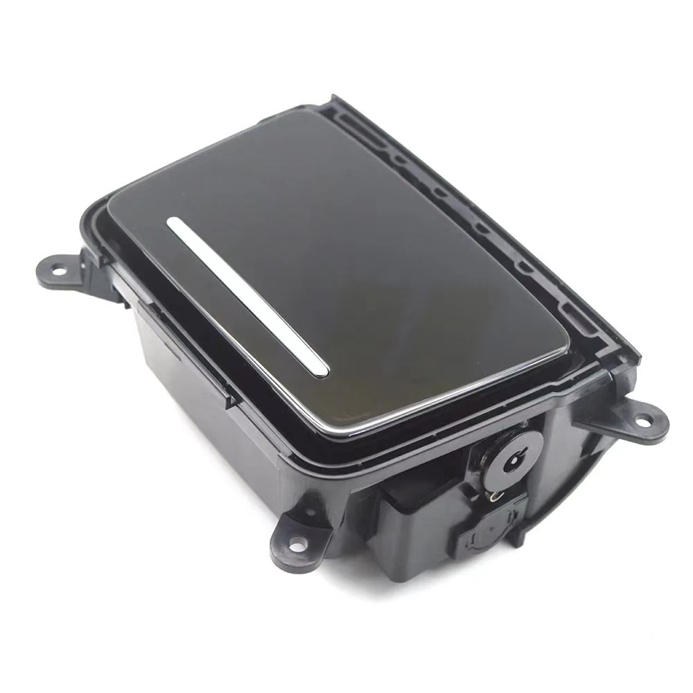 Central Control Lacquer Black Decorative Panel Storage Box Miscellaneous Box For Audi A4 B9 A5 Q5