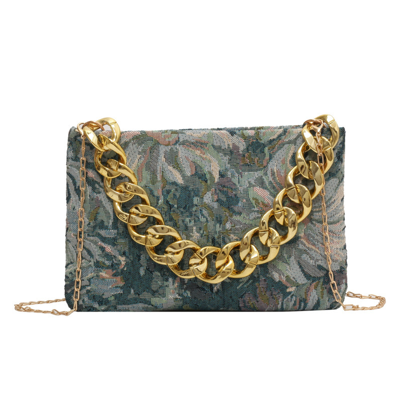 Fashionable and minimalist shoulder autumn new style women's personalized armpit bag, casual trend small square bag