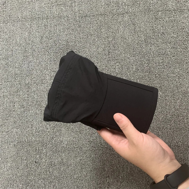 Summer quick drying folding baseball cap Mensport portable snap mesh breathable sun hat outdoor hiking waterproof 241009