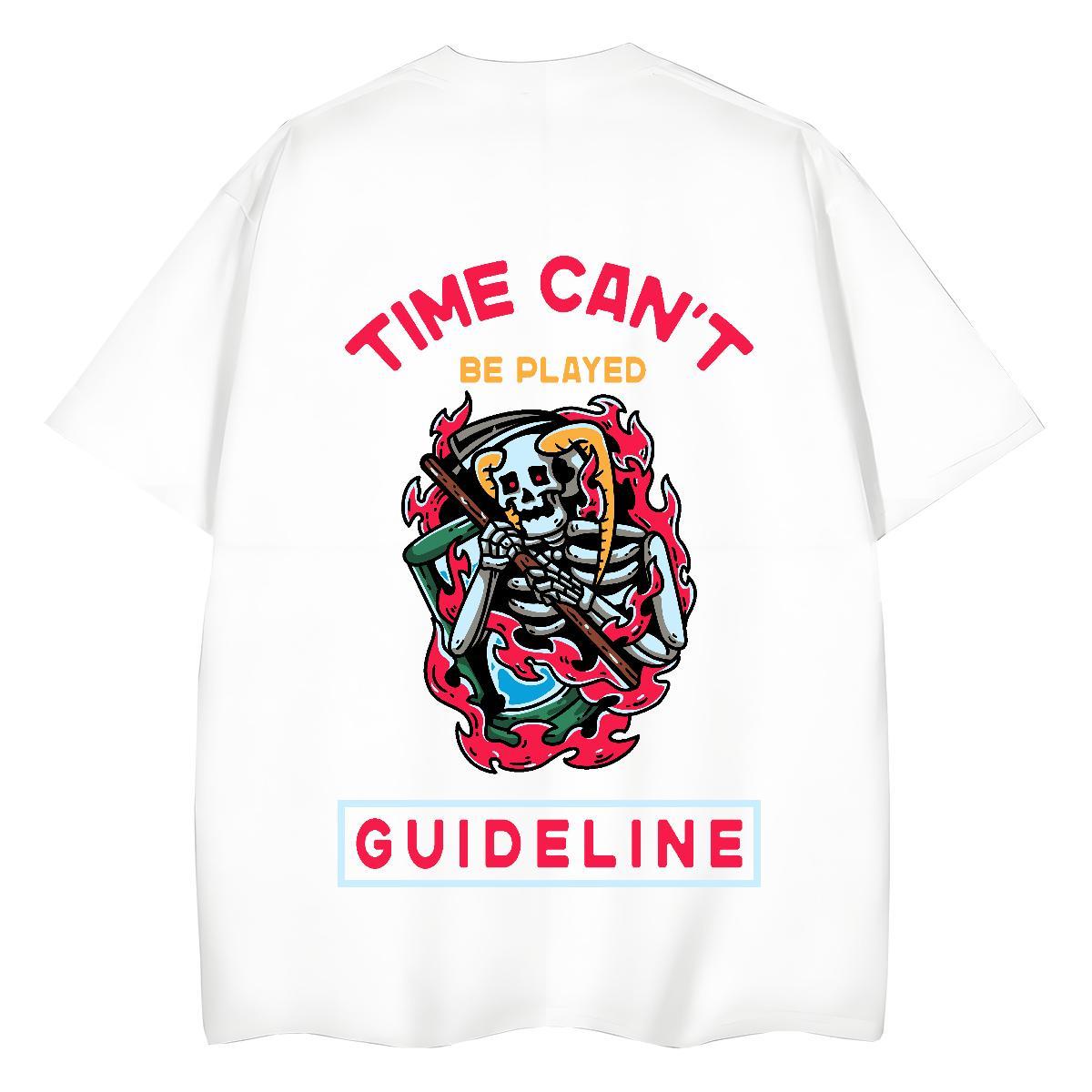 Fashion Womens T Shirts 230g Pure Cotton Breathable Short Sleeve Sport skull Couples T Shirts Soft Skull Top Shirts