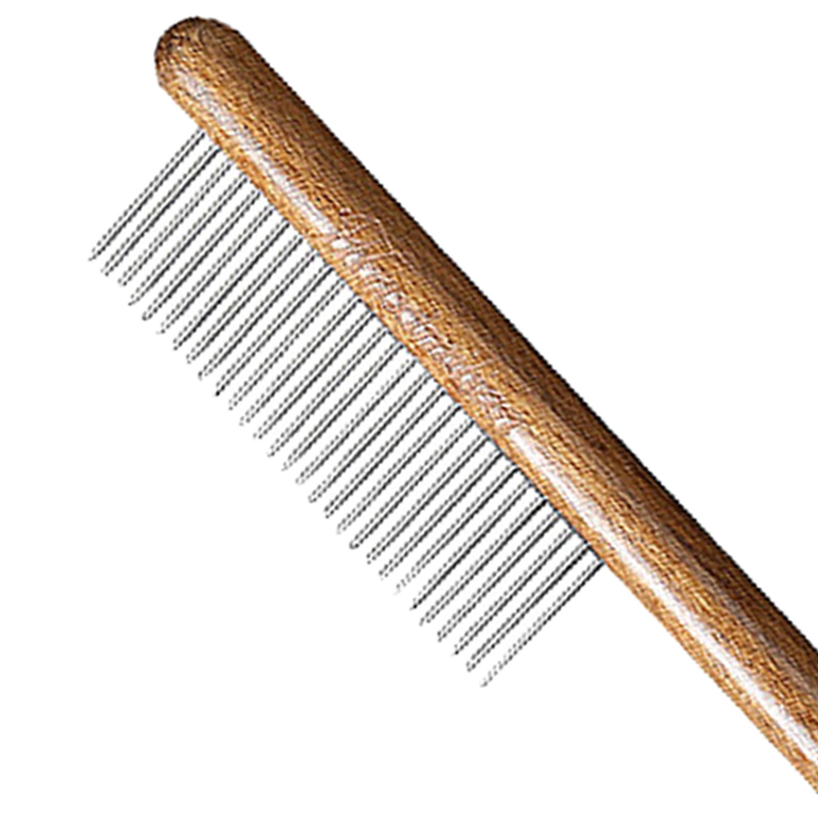 Wood Pet Comb Cat Grooming Tool Kitten Trimming Deshedding Comb Brush Accessories for Small Pets Cats Rabbits Hair Supplies