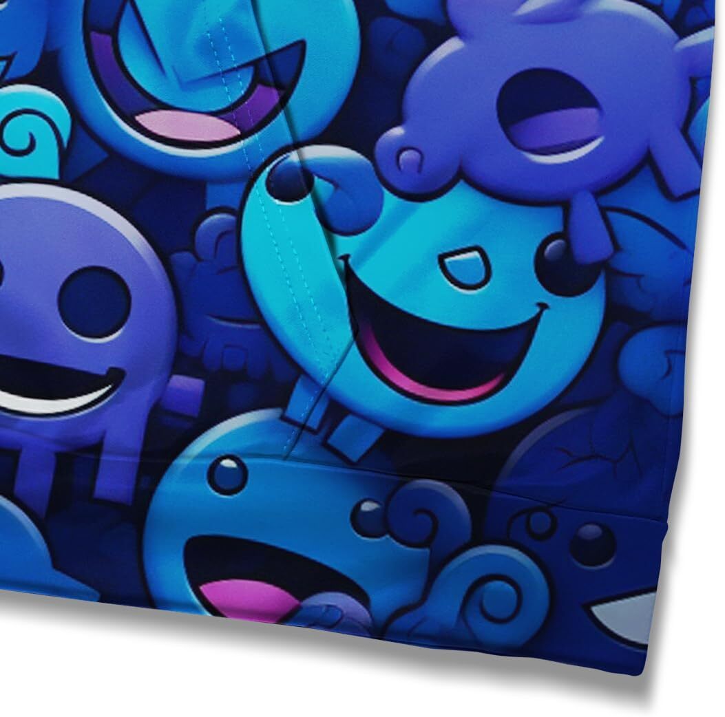 Hoodie for Mens Womens Mens Coloful Graffiti Hoodies Novelty Graphic Hip-Hop Sweatshirt 3D Printed Pullover Graphic Hoodies sweatshirt Pullover Long S