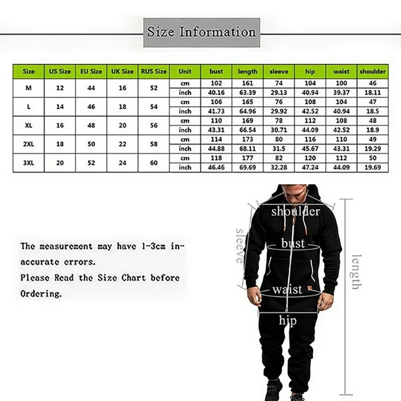 Customized 3D full n jumpsuit sleepwear long sleeved sports pants solid color splicing casual sweater mens zipper hoodie 241008