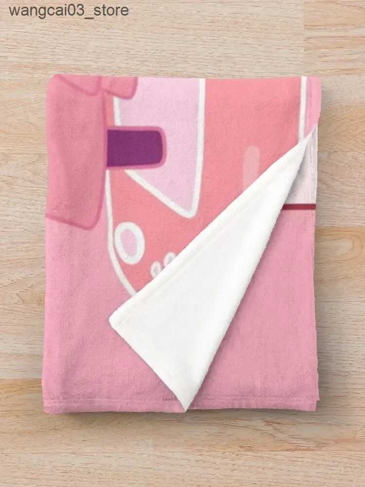 Blankets Swaddling Bubblegum K.K. By Marshal Throw Blanket For Baby Thermal Luxury Throw Summer Beddings Blankets L240910