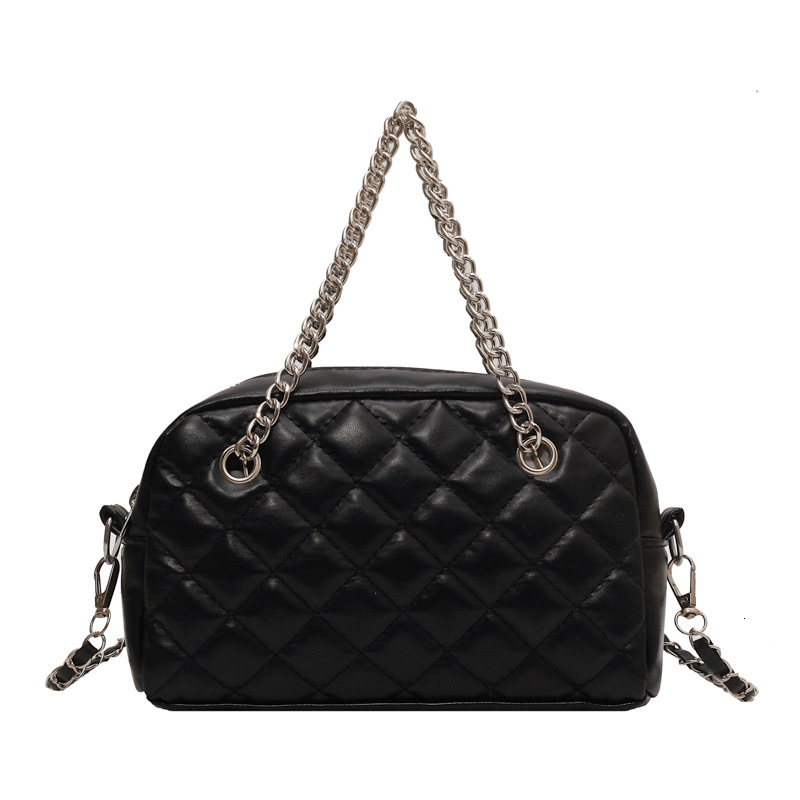 New Women's Fashion Crossbody Casual Simple Shoulder Chain Trendy Small Square Bag