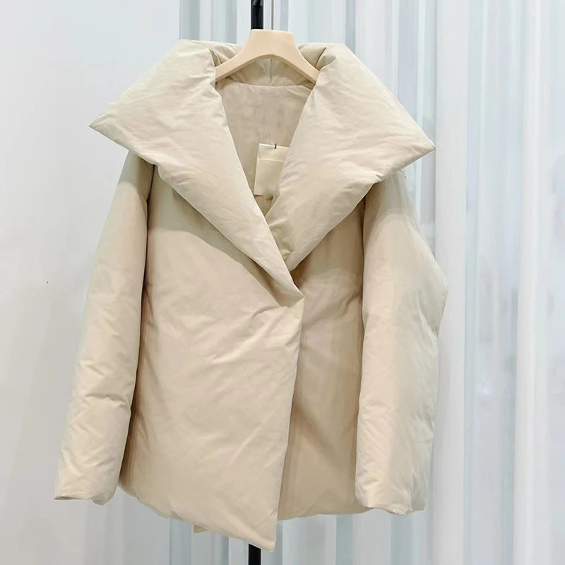 Womens loose jacket fashionable casual top high-quality warmth autumn and winter y2k 241009