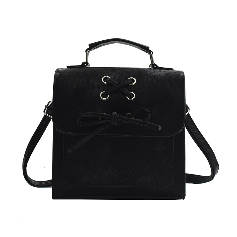 Shoulder for women small fresh fashionable Korean version butterfly bow cute hand-held shoulder bag backpack