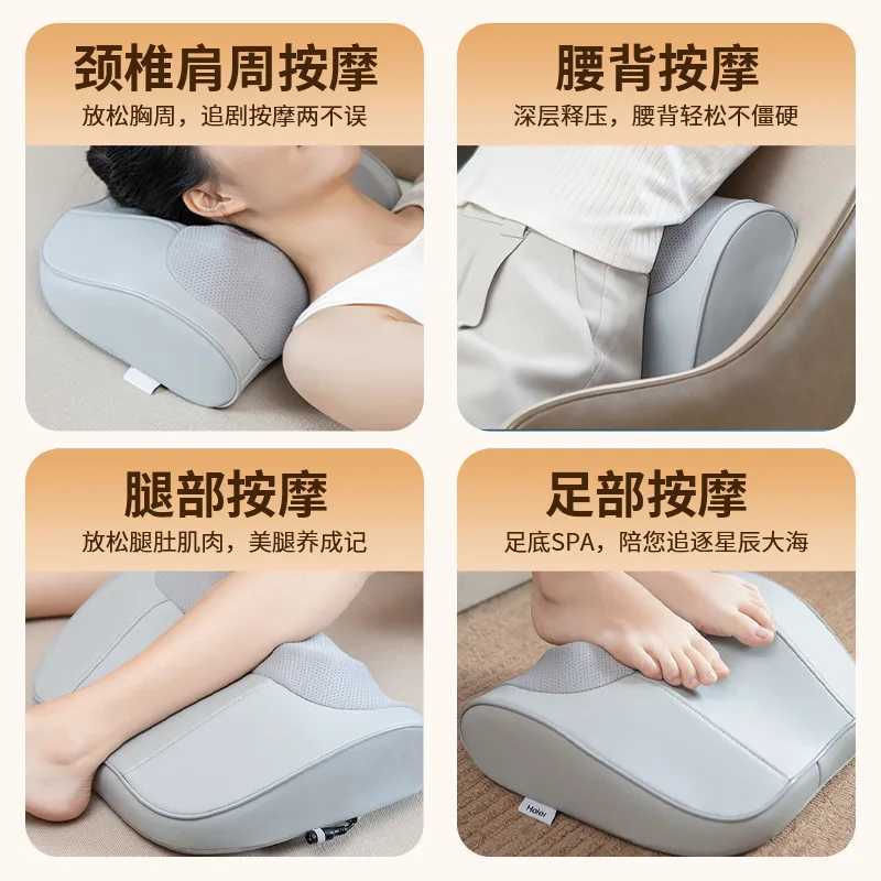 Cervical spinal massage electric shoulder and neck massagers car and home pads leg and waist massagers with thermal plug models W240819