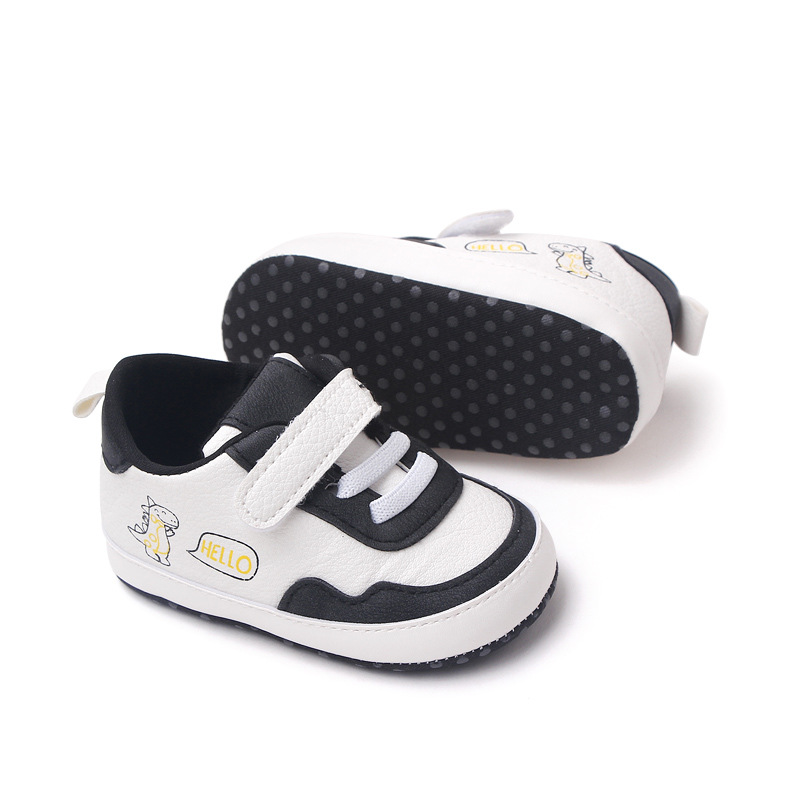 Baby Sport Shoes Sneakers Newborn Boys Girls Cartoon Letter Print First Walkers Cutefeet Infant Toddler Anti-slip Baby Pre-walkers Shoes