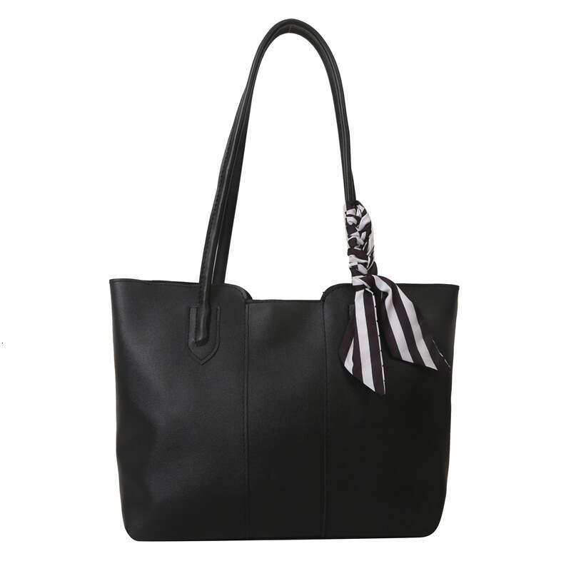 Daily commuting large capacity women's class bag, tote 2024 new simple and fashionable shoulder bag