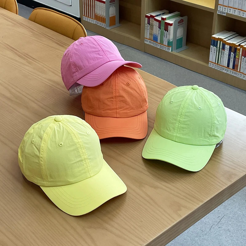 Sparkling style quick drying baseball caps for men and women outdoor running Internet leisure spring toe cap 241009