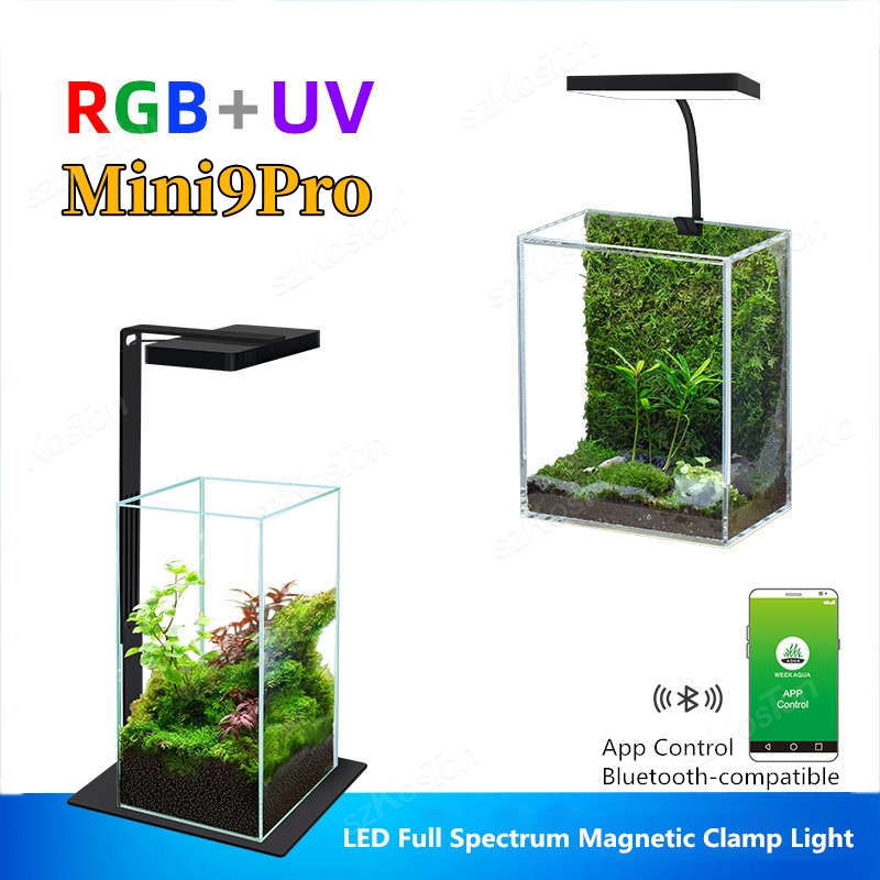 USB Aquarium Magnetic Clip Light Plant Grow Full Spectrum LED Ecology Microlandscape Lighting Fish Tank Nano Aquarium Accessory